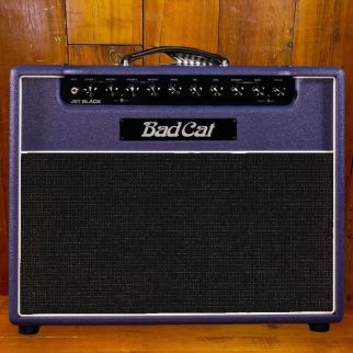 Bad Cat Jet Back Combo, Custom Amethyst tolex