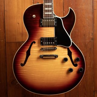 Gibson ES-137 Classic Tri-burst Flame top (2010)