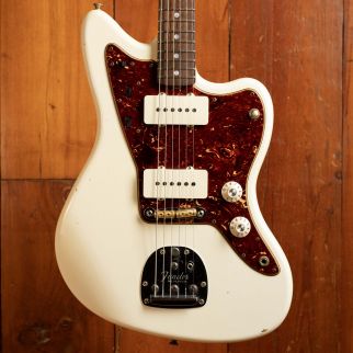 Fender CS 1965 Jazzmaster, Aged Olympic White, Relic