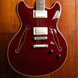 D'Angelico DC Tour Wine Red