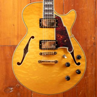 D'Angelico Excel SS XT Vintage Natural Quilt