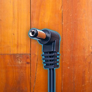 Cioks Flex Type 1 Black - 1050 DC Plug 50cm