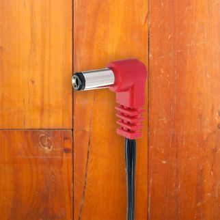 Cioks Flex Type 2 Red - 2050LN Positive DC Plug 50cm - Long Barrel