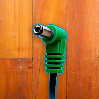 Cioks Flex Type 4 Green - 4050 Line6 DC Plug 50cm