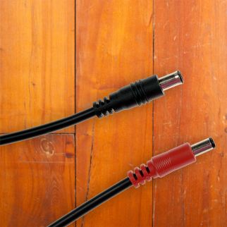 Cioks DC Link C4 Link Black/Red - L2080 EIAJ DC7 to Cioks 4 - 80cm