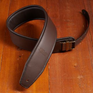 Max Guitar Fatstrap, Clip Clap Brown, System Buckle