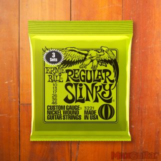 Ernie Ball Regular Slinky 3-Pack .010 - .046