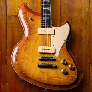Novo Serus 2 German Carve Faded Tea Burst - Limited Edition