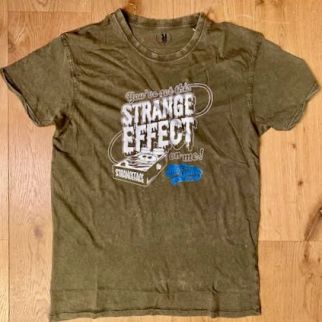 Max Guitar Strange Effect Shirt, Olive, L
