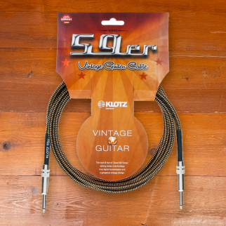 Klotz 59er Vintage Cable 3m Straight - Straight