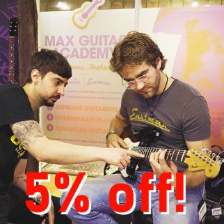 Max Guitar Academy Guitar Lessons 8-Pack