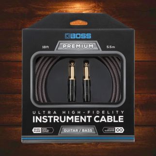 BOSS Premium Instrument Cable 3 meter angled BIC-P10A 