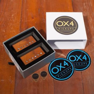 OX4 Humbucker Set Low Output, Aged