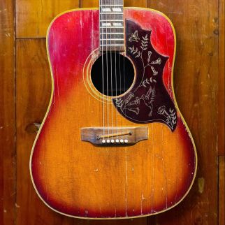 Gibson Hummingbird (1969) Faded Cherry Sunburst (Naturally Aged)
