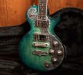 Teye Fox, Aquamarine finish with aluminum backplate