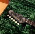 James Trussart Deluxe Steelcaster HB Bigsby Cream on Black Roses