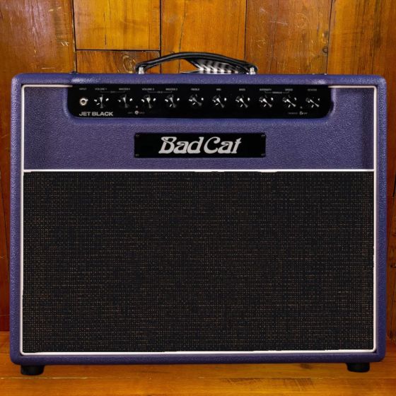 Bad Cat Jet Back Combo, Custom Amethyst tolex