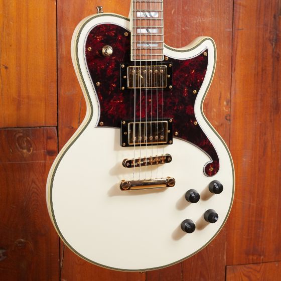 D'Angelico Deluxe Atlantic Vintage White – Max Guitar