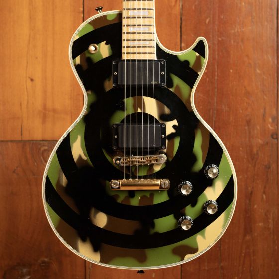 Gibson CS Zakk Wylde Les Paul Custom Camo Bullseye (2007)