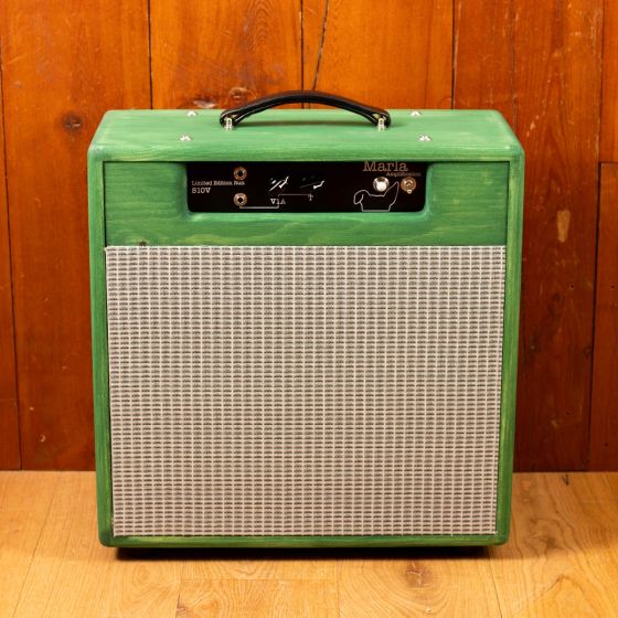 Marla S10V Hand Stained Satin Green Combo