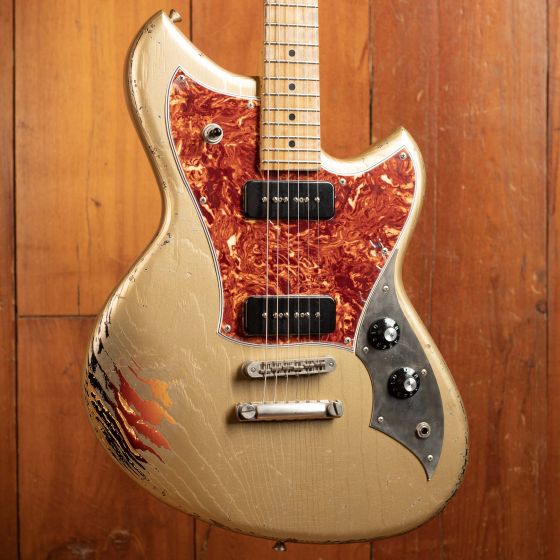 Novo Serus P2 Custom Shoreline Gold over 64 Heavily aged
