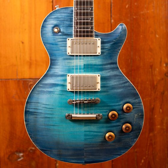 Nik Huber Orca 59 Blue Turquoise Glow Brazilian RW Fretboard