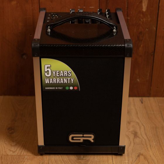 GR Guitar Acoustic 6 Black Fiber Combo