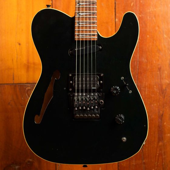 Fender HM Telecaster Thinline Black Japan