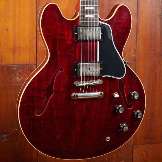 Gibson CS 64 ES-335 Dark Satin Antique Red Murphy Lab Light Aged