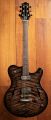 Nik Huber Rietbergen Charcoal Burst - Exceptional Flamed Redwood Top