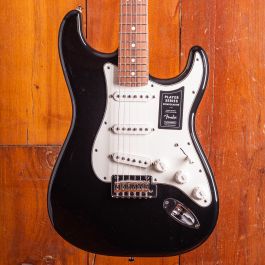 Player stratocaster black outlet