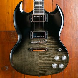 Epiphone SG Modern Figured Trans Black Fade