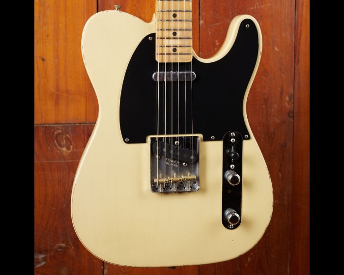 Fender Vintera Road Worn 1950s Telecaster Maple Fingerboard Vintage Blond