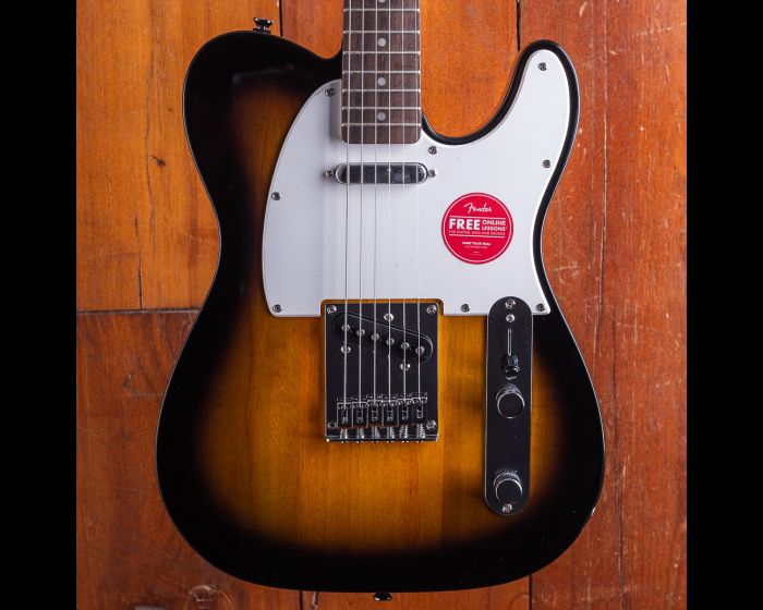 Squier bullet telecaster sunburst top