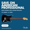 Fender American Professional II Stratocaster, Maple Neck, Black