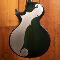 Teye Fox, Aquamarine finish with aluminum backplate