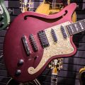 Dâ€™Angelico Deluxe Bedford SH LTD Ebony Fingerboard Matte Wine