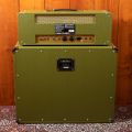 Marshall Custom order 1987X Head + 1936 Cab Olive Green Levant