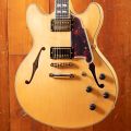 D'Angelico Deluxe DC (with Stopbar Tailpiece) Satin Honey