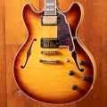 D'Angelico Excel DC XT Iced Tea Burst, Quilted Maple