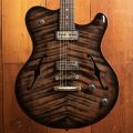 Nik Huber Rietbergen Charcoal Burst - Exceptional Flamed Redwood Top