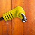 Cioks Flex Type 3 Yellow - 3050 Line6 Negative DC Plug 2,5mm - 50cm