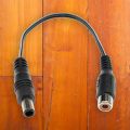 Cioks DC Link Adapter Black - L0110 EIAJ to RCA 10cm