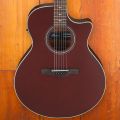 Ibanez AE100 Burgundy Flat