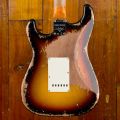 Fender CS #237 Limited Edition 1961 Bone Tone Stratocaster Super Heavy Relic RW, Super Faded Aged 3-Color Sunburst