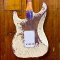 Fender CS 1963 Stratocaster Extreme Relic Olympic White - Masterbuilt Jason Smith