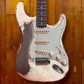 Fender CS 1963 Stratocaster Extreme Relic Olympic White - Masterbuilt Jason Smith
