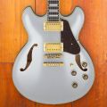 Ibanez AS73G Moonstone Silver Flat