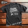 Max Guitar "I'm A Guitar Player"- Strat Shirt, Grijs, L