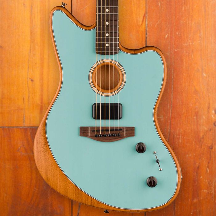 Fender Acoustasonic Player Jazzmaster RW Ice Blue – Max Guitar